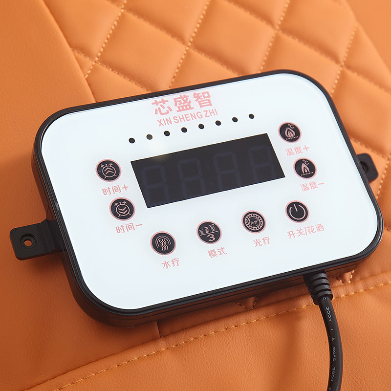 Electric Fiberglass Massage Head Spa Bed AM23