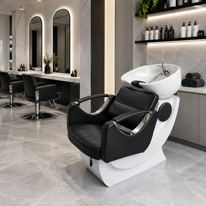 Classic Ceramic Basin Shampoo Chair BC06